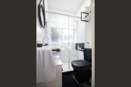 Banheiro social de apartamento para alugar com 1 quarto, 21m² em Copacabana, Rio de Janeiro