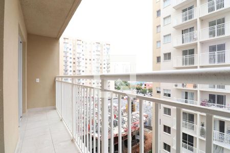 Varanda de apartamento para alugar com 1 quarto, 29m² em Bom Retiro, São Paulo