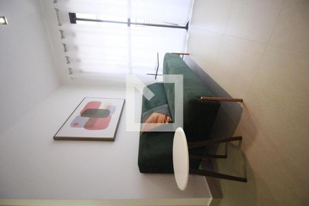 Sala de apartamento à venda com 1 quarto, 40m² em Moema, São Paulo