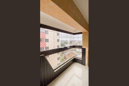 Sala - Sala de Jantar - Varanda  de apartamento à venda com 3 quartos, 120m² em Parque das Nações, Santo André