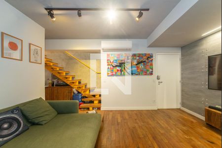 Sala de apartamento para alugar com 2 quartos, 120m² em Brooklin Paulista, São Paulo