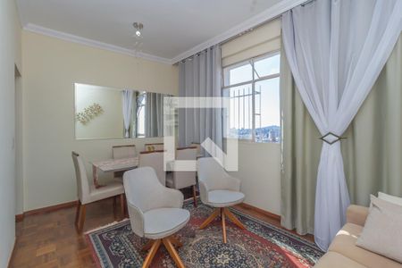 Sala de apartamento à venda com 3 quartos, 140m² em Silveira, Belo Horizonte