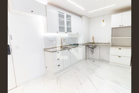 Cozinha de apartamento à venda com 2 quartos, 33m² em Alto da Mooca, São Paulo