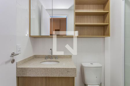 Banheiro de kitnet/studio para alugar com 1 quarto, 40m² em Vila Mariana, São Paulo