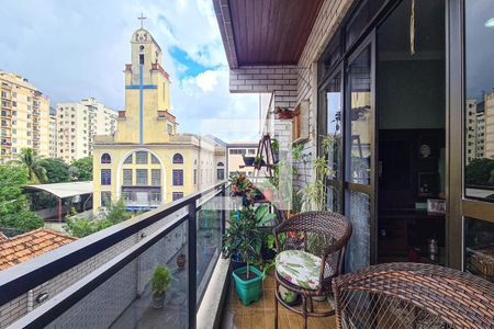 Varanda da Sala de apartamento à venda com 3 quartos, 132m² em Engenho de Dentro, Rio de Janeiro