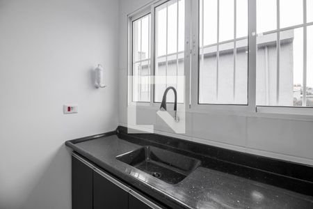 Cozinha de kitnet/studio para alugar com 1 quarto, 25m² em Vila Santa Teresa (zona Leste), São Paulo