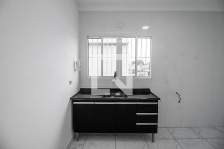 Cozinha de kitnet/studio para alugar com 1 quarto, 25m² em Vila Santa Teresa (zona Leste), São Paulo