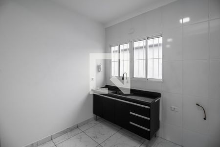 Cozinha de kitnet/studio para alugar com 1 quarto, 25m² em Vila Santa Teresa (zona Leste), São Paulo