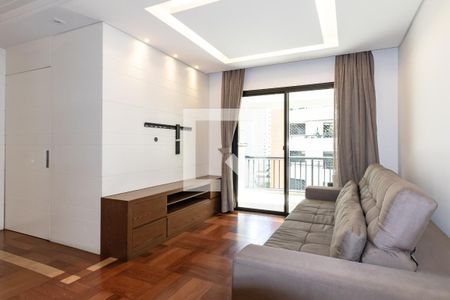 Sala de apartamento à venda com 3 quartos, 87m² em Indianópolis, São Paulo