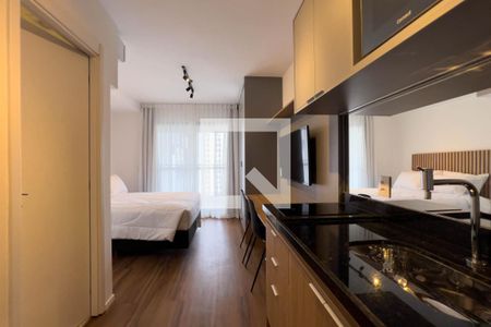 Cozinha de kitnet/studio à venda com 1 quarto, 25m² em Vila Mariana, São Paulo