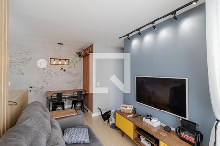 Sala de apartamento à venda com 2 quartos, 55m² em Vila Dom Pedro I, São Paulo