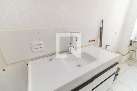 Cozinha de apartamento para alugar com 2 quartos, 42m² em Vila Cristália, São Paulo