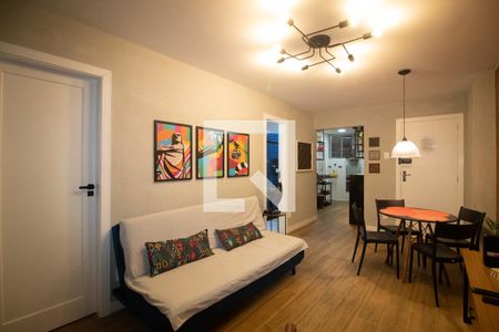 Sala de apartamento para alugar com 1 quarto, 90m² em Copacabana, Rio de Janeiro