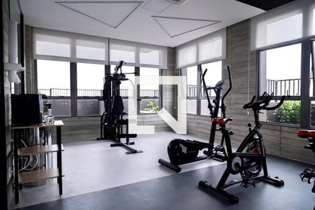 Apartamento à venda com 34m², 1 quarto e 1 vaga Apartamento à venda com 34m², 1 quarto e 1 vagaÁrea comum - Academia