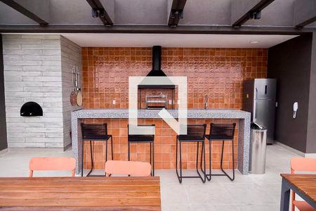 Apartamento à venda com 34m², 1 quarto e 1 vaga Apartamento à venda com 34m², 1 quarto e 1 vagaÁrea comum - Churrasqueira