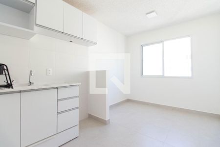 Sala - cozinha - Área de serviço de apartamento para alugar com 2 quartos, 33m² em Cambuci, São Paulo