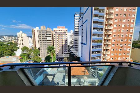 Vista da Sacada Sala de apartamento à venda com 4 quartos, 206m² em Centro, Jundiaí
