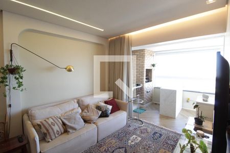 Sala de apartamento para alugar com 3 quartos, 98m² em Santa Mônica, Uberlândia