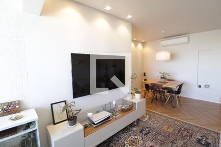Sala de apartamento para alugar com 3 quartos, 98m² em Santa Mônica, Uberlândia