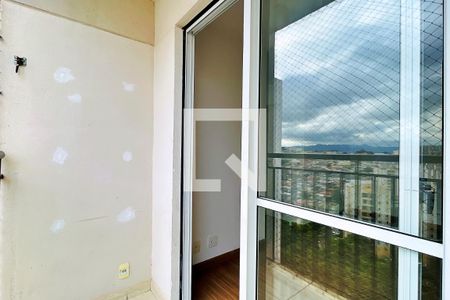 Varanda da Sala de apartamento para alugar com 3 quartos, 56m² em Cocaia, Guarulhos
