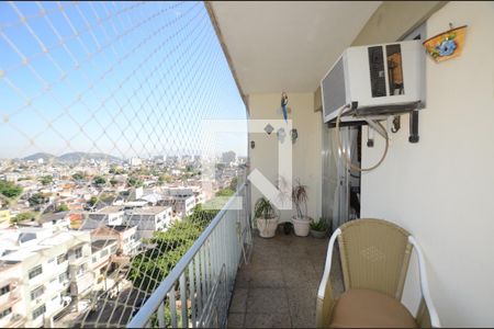 Varanda da Sala de apartamento à venda com 3 quartos, 78m² em Vila Kosmos, Rio de Janeiro