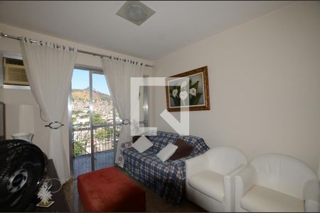 Sala de apartamento à venda com 3 quartos, 78m² em Vila Kosmos, Rio de Janeiro