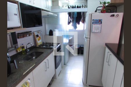 Cozinha de apartamento à venda com 3 quartos, 70m² em Parque Taboão, Taboão da Serra