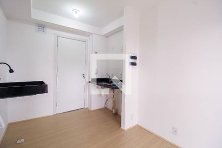 Sala/Cozinha de apartamento para alugar com 1 quarto, 27m² em Mooca, São Paulo