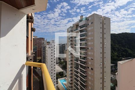 Vista Sala de apartamento para alugar com 1 quarto, 93m² em Pitangueiras, Guarujá