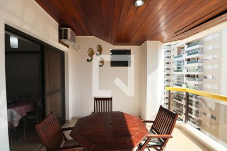 Varanda de apartamento para alugar com 1 quarto, 93m² em Pitangueiras, Guarujá