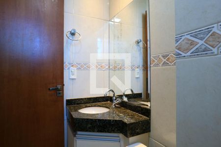 Banheiro da Suíte de apartamento à venda com 4 quartos, 170m² em Boa Vista, Belo Horizonte
