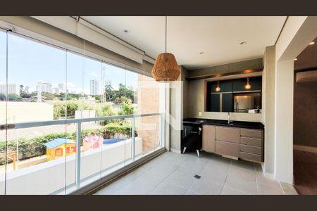 Varanda da Sala de apartamento para alugar com 2 quartos, 88m² em Cambuí, Campinas