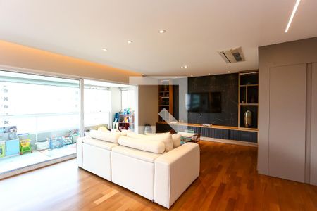 Sala  de apartamento para alugar com 4 quartos, 209m² em Vila Andrade, São Paulo
