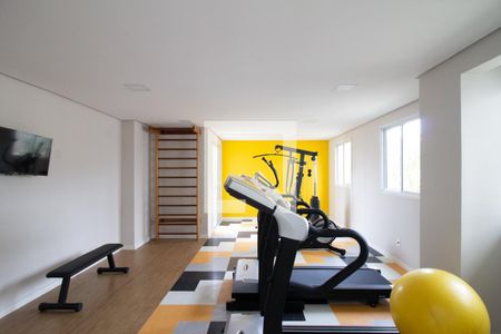 Apartamento para alugar com 42m², 2 quartos e 1 vaga Apartamento para alugar com 42m², 2 quartos e 1 vagaÁrea comum - Academia
