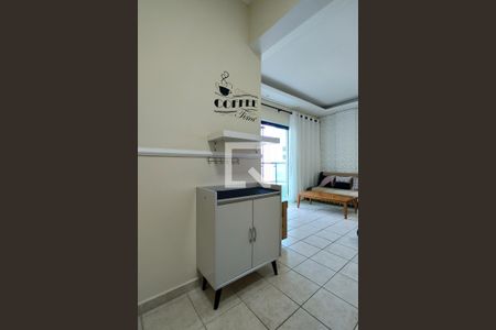 Sala de apartamento para alugar com 2 quartos, 90m² em Caiçara, Praia Grande