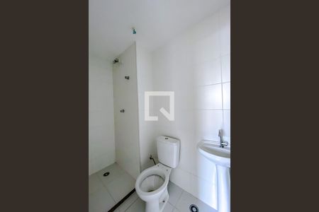 Banheiro da Suíte de apartamento para alugar com 1 quarto, 24m² em Brás, São Paulo