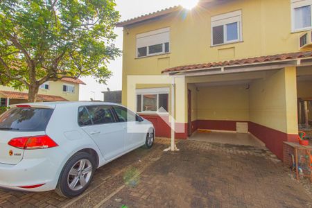 Fachada de casa de condomínio para alugar com 3 quartos, 98m² em Mato Grande, Canoas