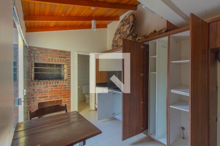 Área gourmet de casa de condomínio para alugar com 3 quartos, 98m² em Mato Grande, Canoas