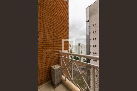 Varanda de apartamento à venda com 1 quarto, 43m² em Paraíso, São Paulo