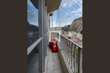 Varanda da Sala de apartamento à venda com 4 quartos, 125m² em Tijuca, Rio de Janeiro