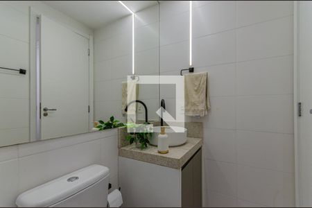 Apartamento para alugar com 28m², 1 quarto e sem vagaBanheiro do Quarto Suíte