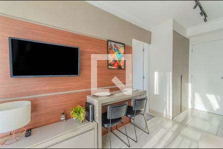 Sala de apartamento para alugar com 1 quarto, 28m² em Jardim da Gloria, São Paulo