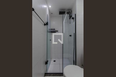 Apartamento para alugar com 28m², 1 quarto e sem vagaBanheiro do Quarto Suíte