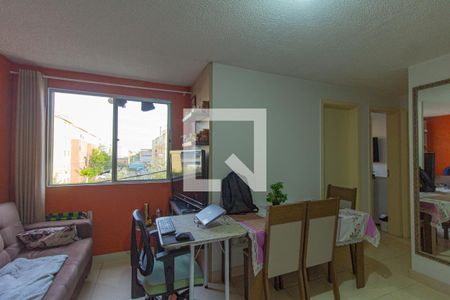 Sala de apartamento à venda com 2 quartos, 42m² em Mato Grande, Canoas