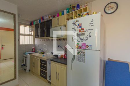 Sala/Cozinha de apartamento à venda com 2 quartos, 42m² em Mato Grande, Canoas