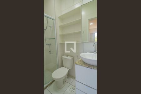 Banheiro da Suíte de apartamento à venda com 2 quartos, 66m² em Jardim Florida, Jundiaí