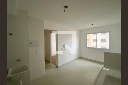 Sala/Cozinha de apartamento para alugar com 2 quartos, 42m² em Brás, São Paulo
