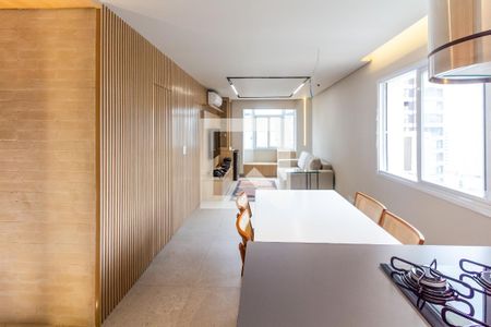 Sala de apartamento à venda com 1 quarto, 46m² em Vila Nova Conceição, São Paulo