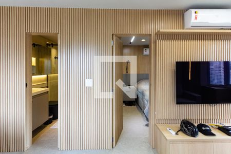 Sala de apartamento à venda com 1 quarto, 46m² em Vila Nova Conceição, São Paulo