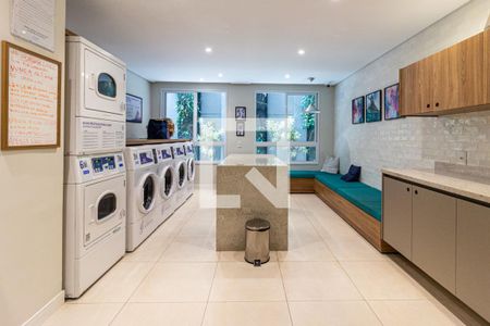 Apartamento para alugar com 27m², 1 quarto e sem vagaLavanderia